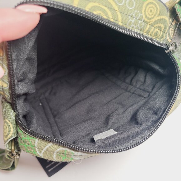 Boho Embroidered Crossbody/Belt Bag – 100% Cotton – Made in Nepal - Picture 7 of 14